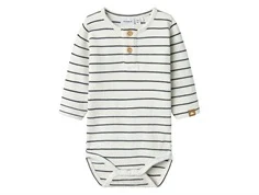 Name It body cloud dancer med striber